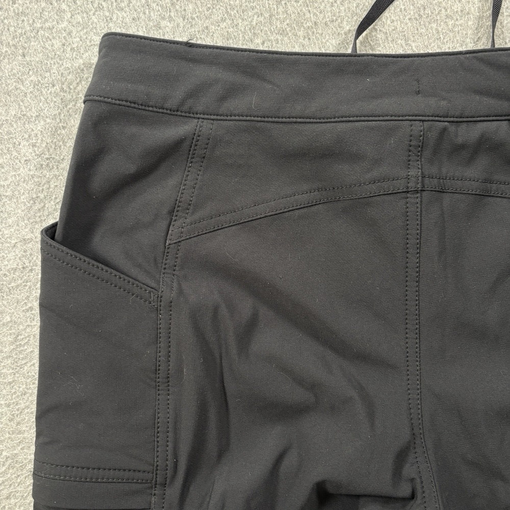 Title Nine Womens Size 10 Short Valkyrie Pants Black Outdoors Hiking Winter - Picture 5 of 16